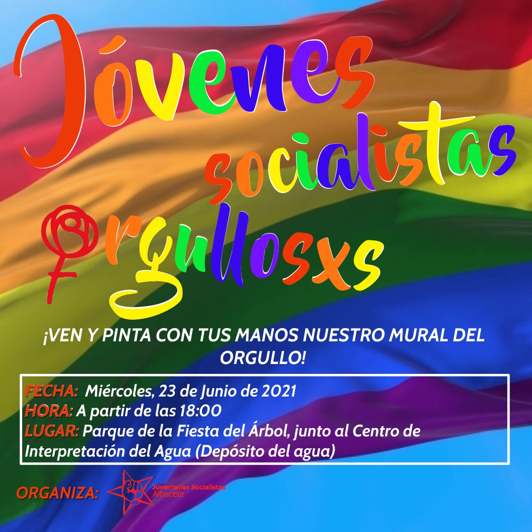 Juventudes Socialistas de Albacete sale a la calle para reivindicar los derechos LGTBI Juventudes Socialistas de Albacete sale a la calle para reivindicar los derechos LGTBI