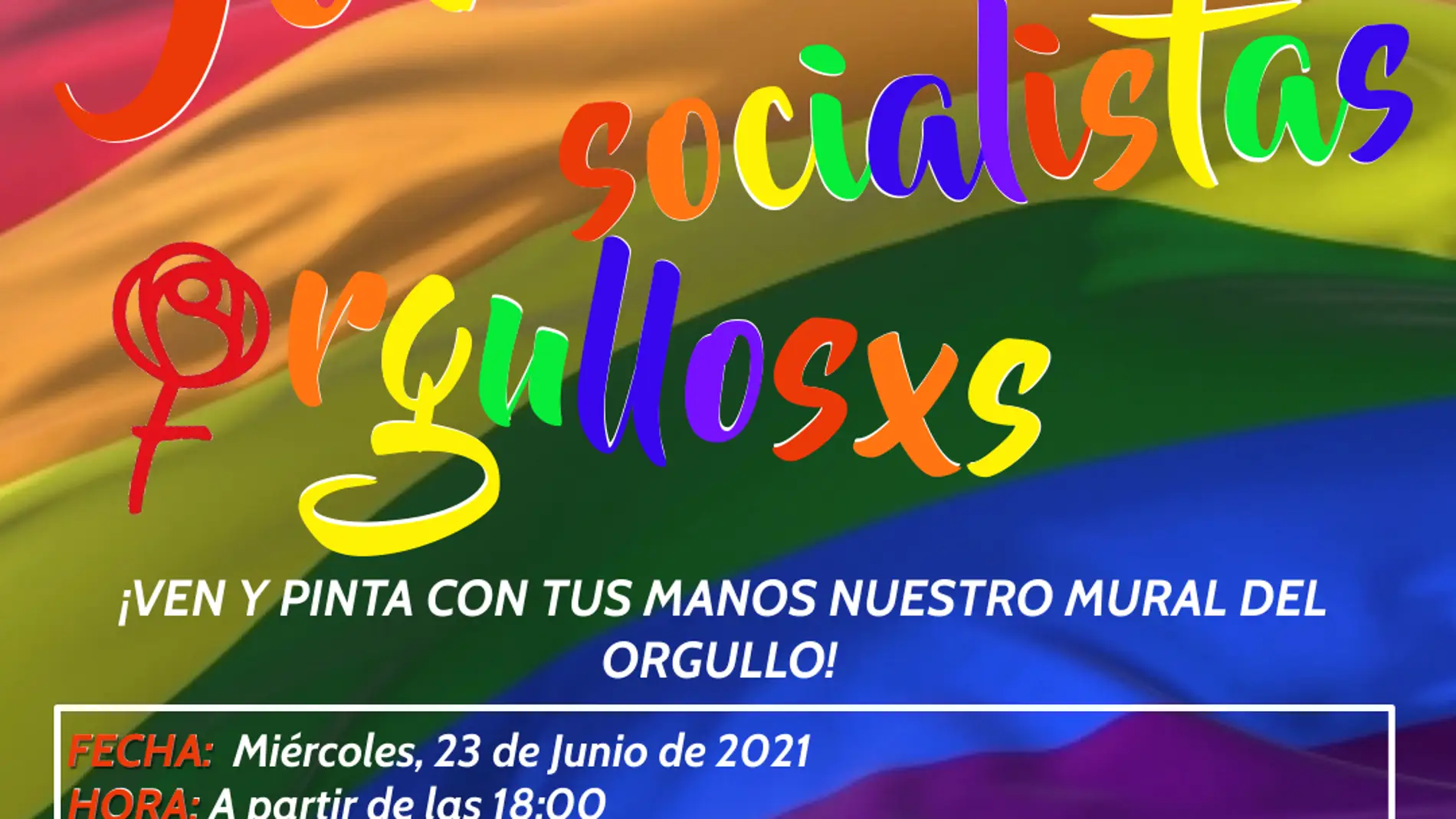 Juventudes Socialistas de Albacete sale a la calle para reivindicar los derechos LGTBI