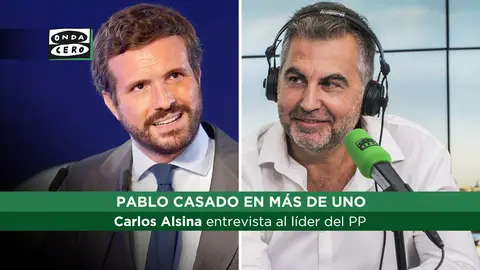 Carlos Alsina entrevista a Pablo Casado en Más de Uno Carlos Alsina entrevista a Pablo Casado en Más de Uno