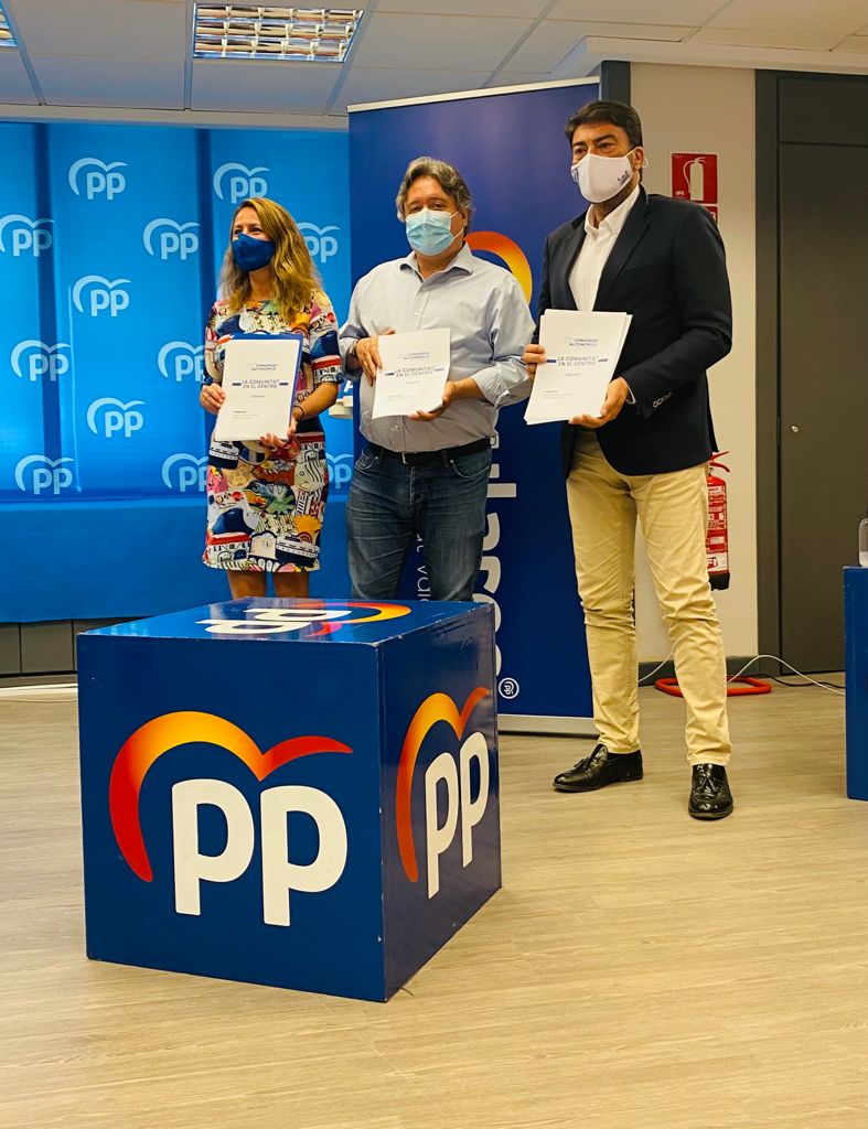 El PP plantea una ponencia con 264 propuestas para abordar la recuperación de la Comunitat Valenciana El PP plantea una ponencia con 264 propuestas para abordar la recuperación de la Comunitat Valenciana