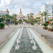 Plaza San Juan de Dios, en Cádiz