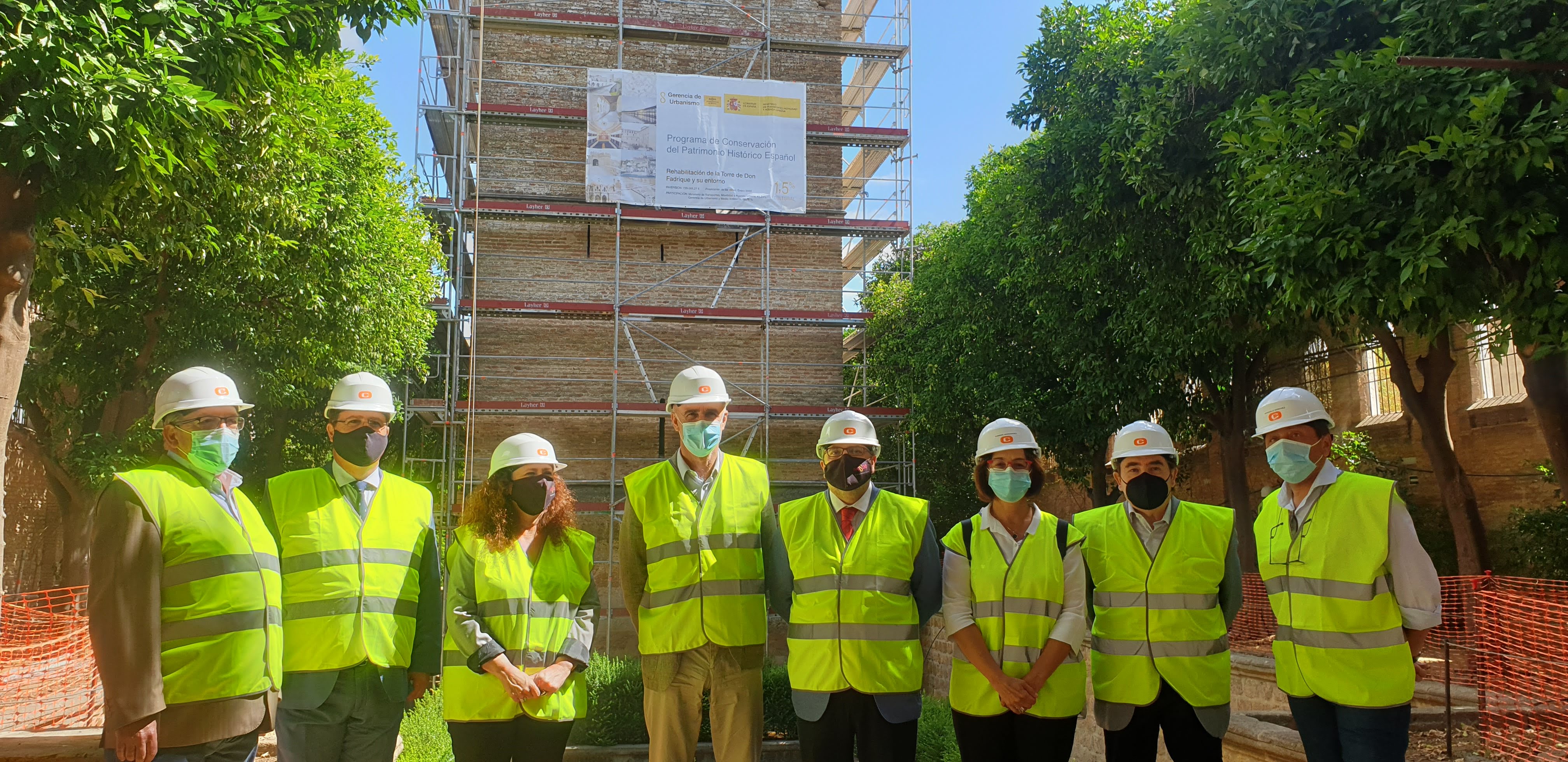 Comienzan las obras de rehabilitación de la Torre Don Fadrique y su entorno con una inversión de un millón de euros Comienzan las obras de rehabilitación de la Torre Don Fadrique y su entorno con una inversión de un millón de euros