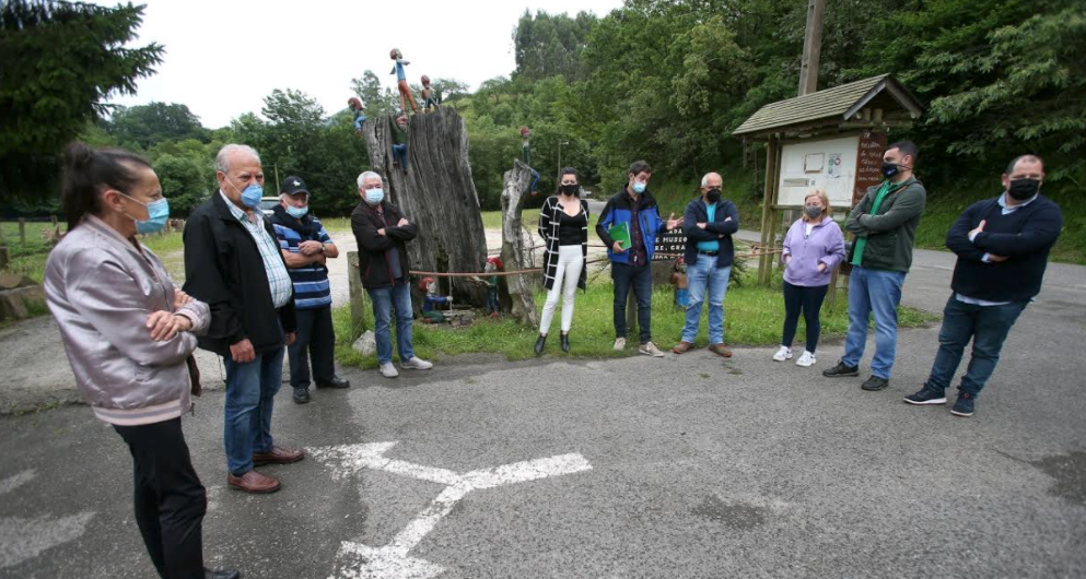 Podemos pide más seguridad para la ruta del Camín Encantáu en Llanes Podemos pide más seguridad para la ruta del Camín Encantáu en Llanes