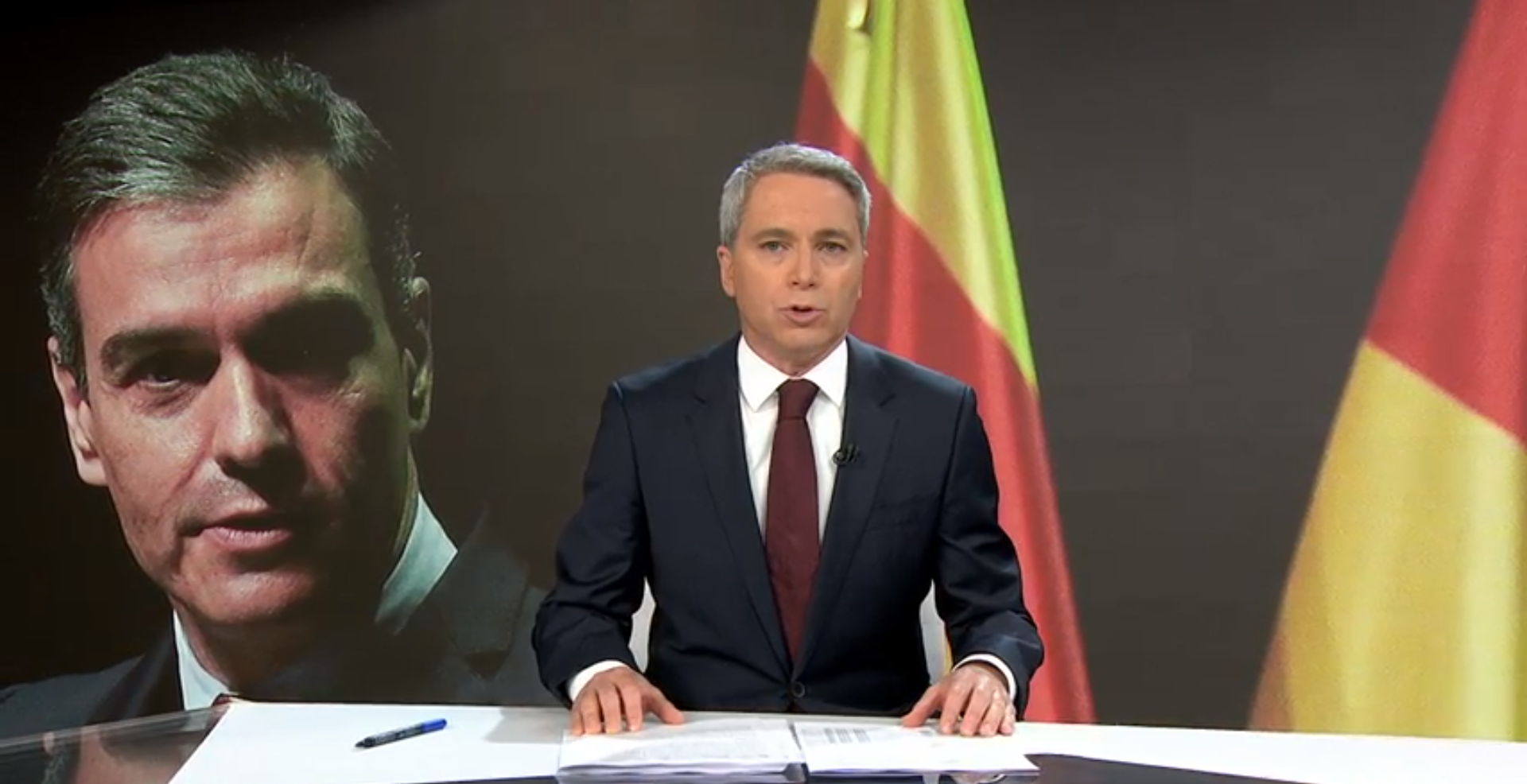 Vicente Vallés critica la diferente postura de Sánchez sobre los indultos: "Un cambio completo sobre lo que defendió en 2019" Vicente Vallés critica la diferente postura de Sánchez sobre los indultos: "Un cambio completo sobre lo que defendió en 2019"