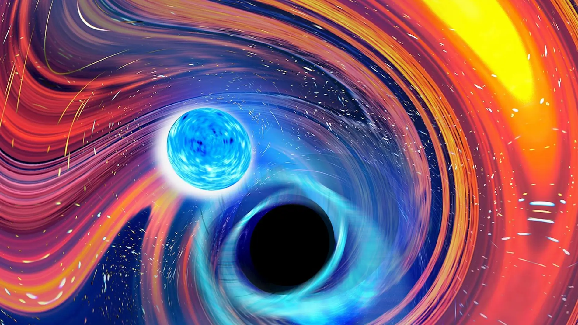 Dos detectores de ondas gravitacionales captan un cataclismo cósmico que nunca se había observado