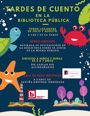 La biblioteca de Valdepeñas pone en marcha "Tardes de Cuento" La biblioteca de Valdepeñas pone en marcha "Tardes de Cuento"