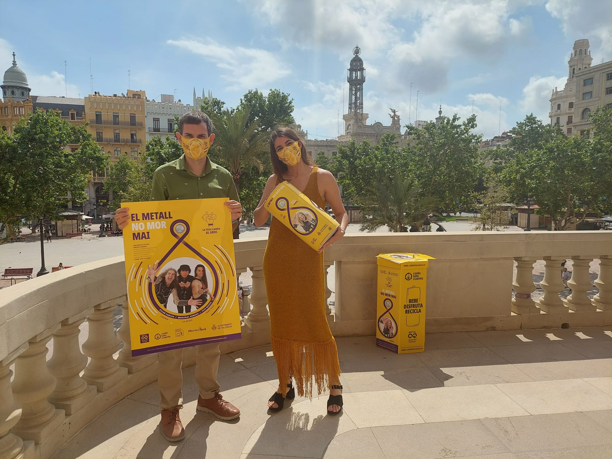 València lanza la campaña de reciclaje "El metal nunca muere" València lanza la campaña de reciclaje "El metal nunca muere"