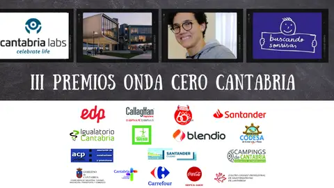 III Premios Onda Cero Cantabria Cantabria Labs, Centro Botín, Laura Nicholls y Buscando Sonrisas