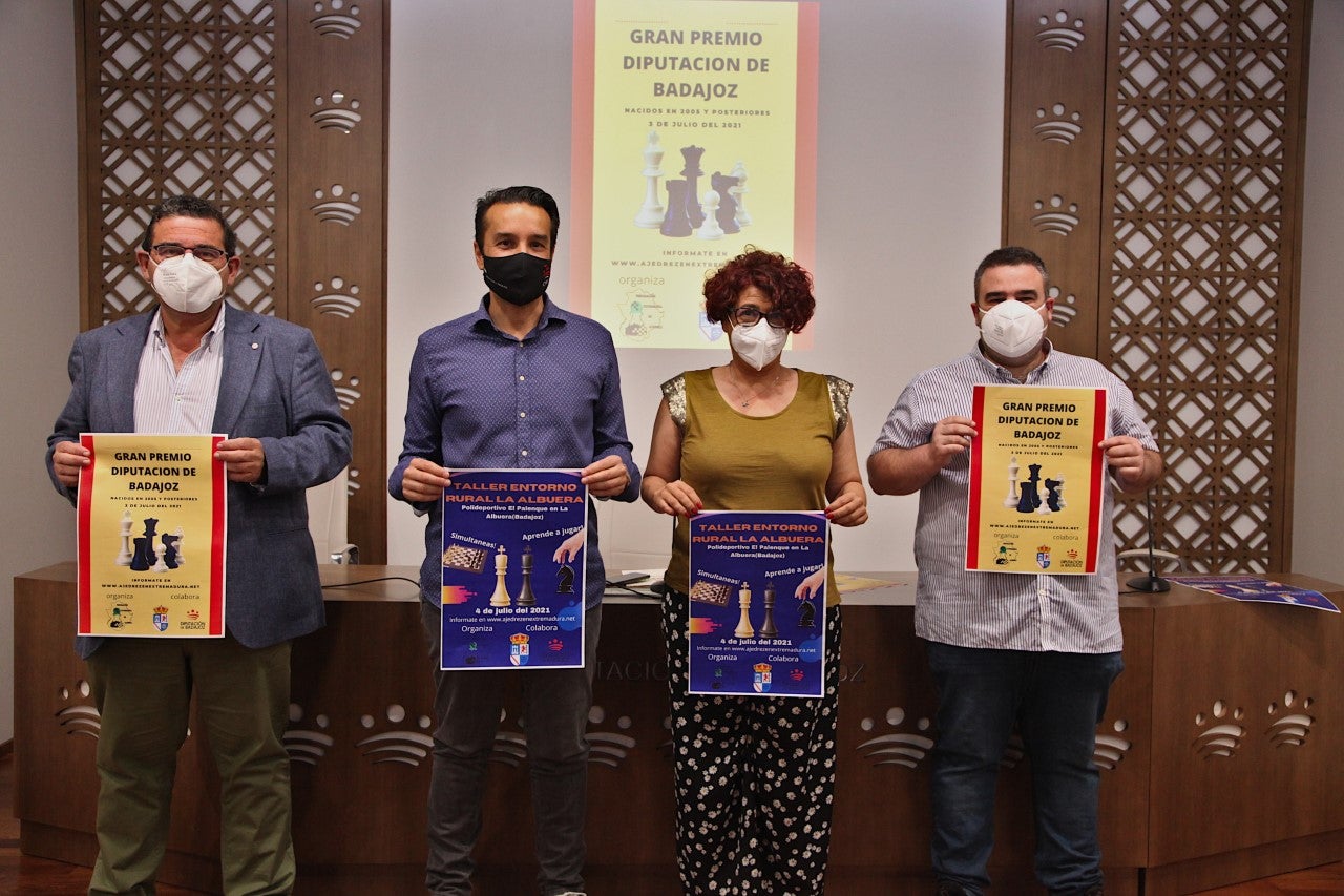 La 3º edición del torneo de ajedrez se desarrollará en La Albuera entre el 3 y 4 de julio La 3º edición del torneo de ajedrez se desarrollará en La Albuera entre el 3 y 4 de julio