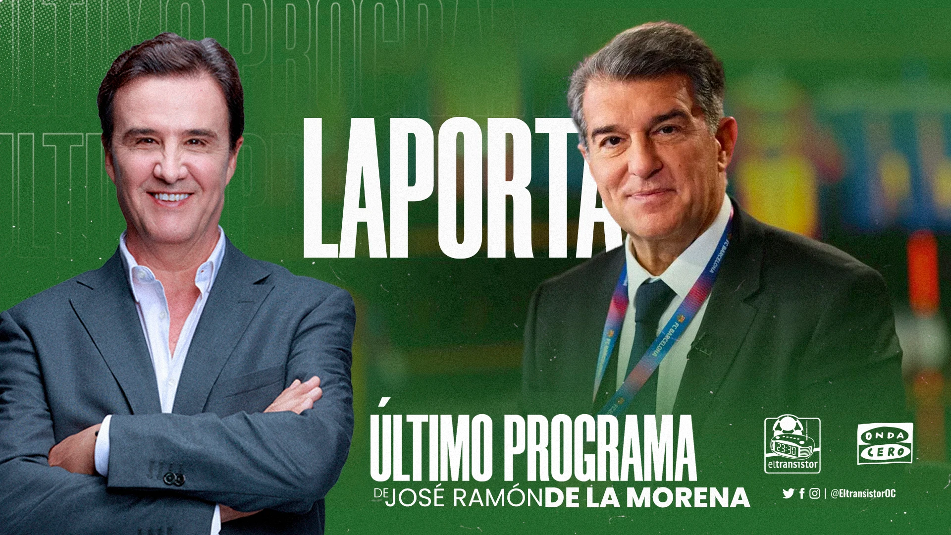 De la Morena entrevista a Joan Laporta De la Morena entrevista a Joan Laporta
