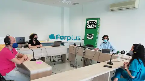 Tertulia Farplus David Sanjuán, Amaya Villanueva, María Gironés y Aitor Plaza