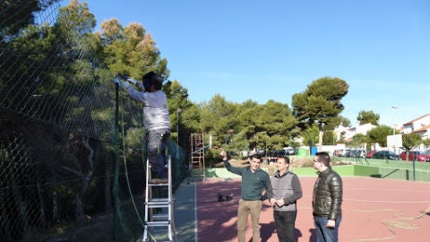 Obras en Pinar de Garaita Obras en Pinar de Garaita