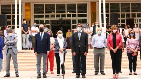 La sociedad aragonesa condena el asesinato machista en Barbastro La sociedad aragonesa condena el asesinato machista en Barbastro