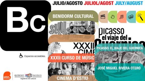 Benidorm Cultural amplía la programación de verano. Benidorm Cultural amplía la programación de verano.
