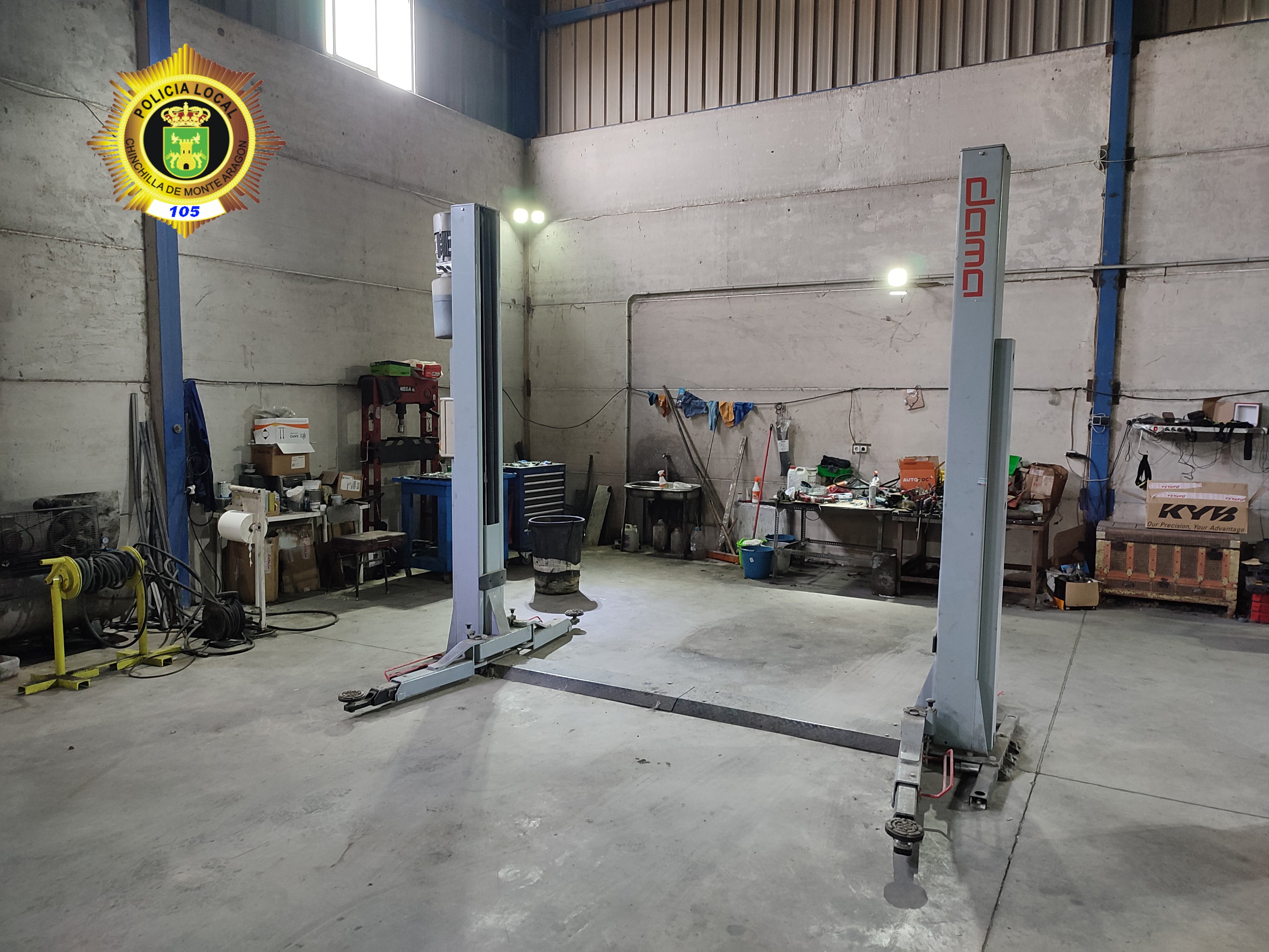 Localizado un taller ilegal en Chinchilla Localizado un taller ilegal en Chinchilla