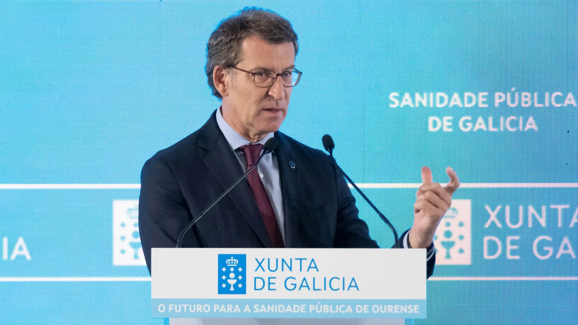 Feijoó destaca o compromiso co futuro da sanidade pública de Ourense