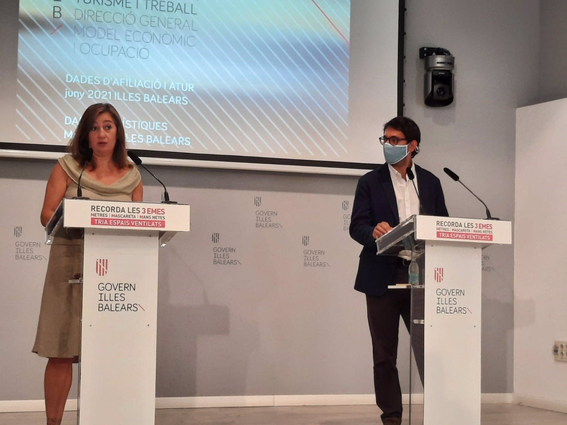 Armengol asegura que Baleares es la comunidad que "impulsa la recuperación económica" a nivel nacional Armengol asegura que Baleares es la comunidad que "impulsa la recuperación económica" a nivel nacional