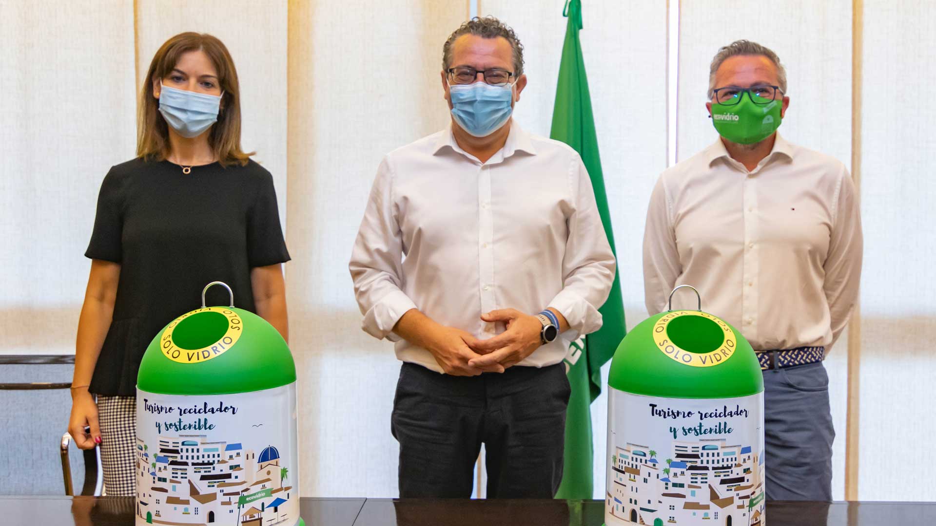 Benidorm busca revalidar su bandera verde de Ecovidrio Benidorm busca revalidar su bandera verde de Ecovidrio