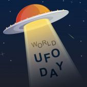 También conocido como World Ufo Day, promovido por miles de fervientes creyentes, seguidores e investigadores particulares 
