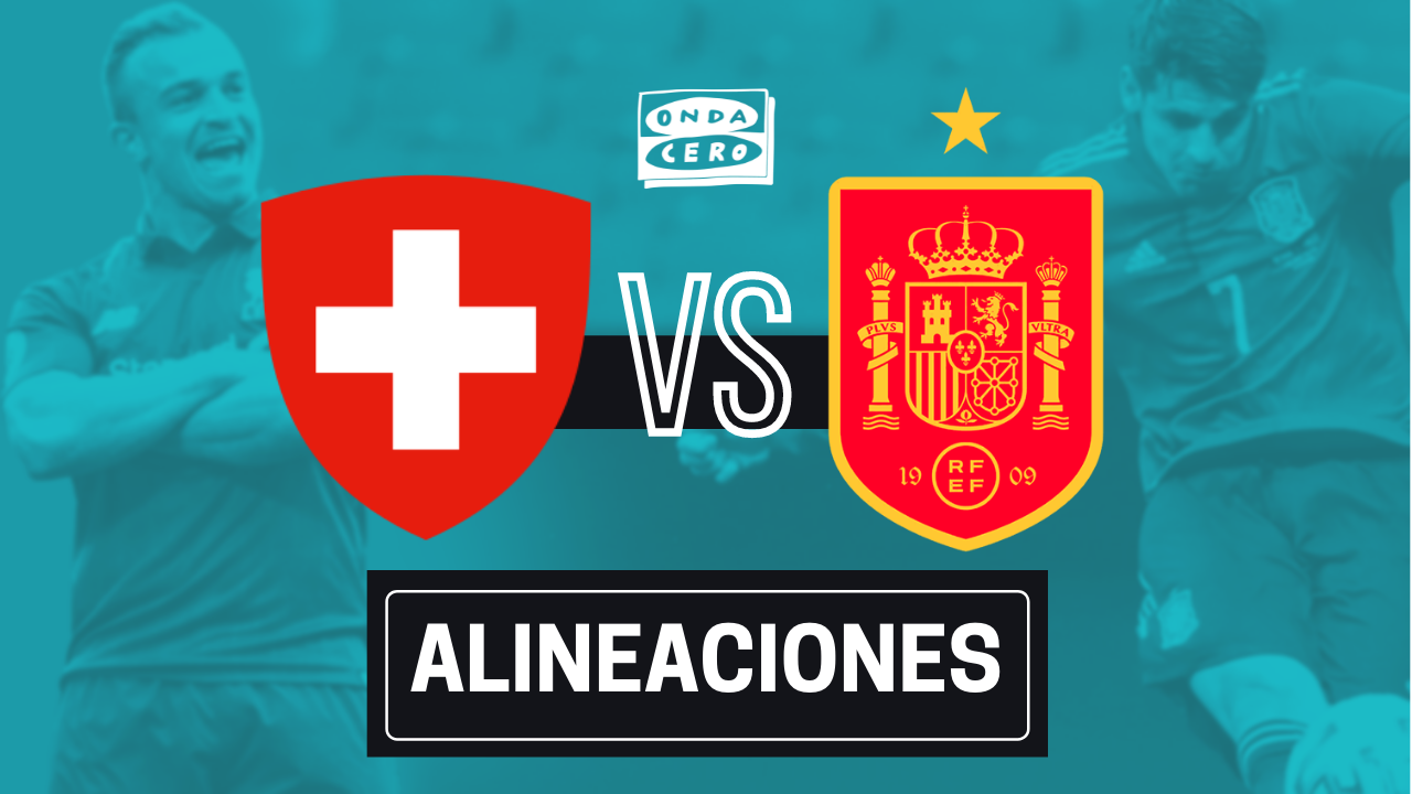 Alineación confirmada de España hoy ante Suiza en el partido de la Eurocopa Alineación confirmada de España hoy ante Suiza en el partido de la Eurocopa