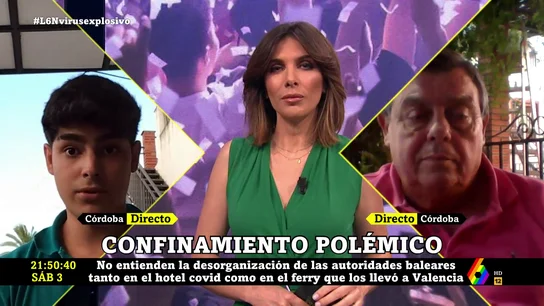 Joven confinado en Mallorca Joven confinado en Mallorca