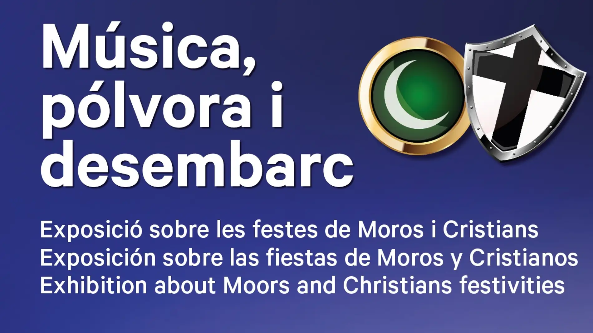 La Vila Joisa presenta ‘Música, pólvora i desembarc’, una exposición dedicada a las fiestas de Moros y Cristianos 