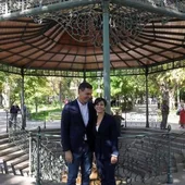 Pedro Sánchez e Isabel Rodríguez en Puertollano Pedro Sánchez e Isabel Rodríguez en Puertollano