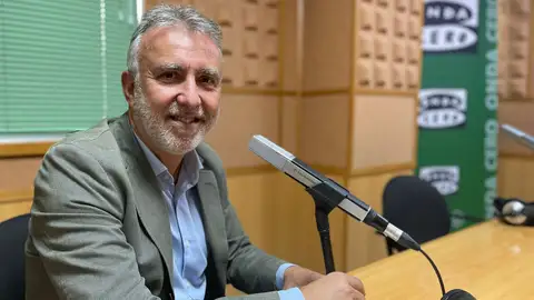 Ángel Víctor Torres, Presidente del Gobierno de Canarias El presidente del Gobierno de Canarias durante una entrevista en Onda Cero Las Palmas