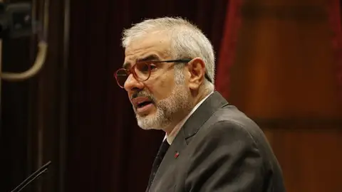 Carlos Carrizosa, en una compareixença al Parlament. Carlos Carrizosa, en una compareixença al Parlament.