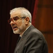 Carlos Carrizosa, en una compareixença al Parlament. Carlos Carrizosa, en una compareixença al Parlament.