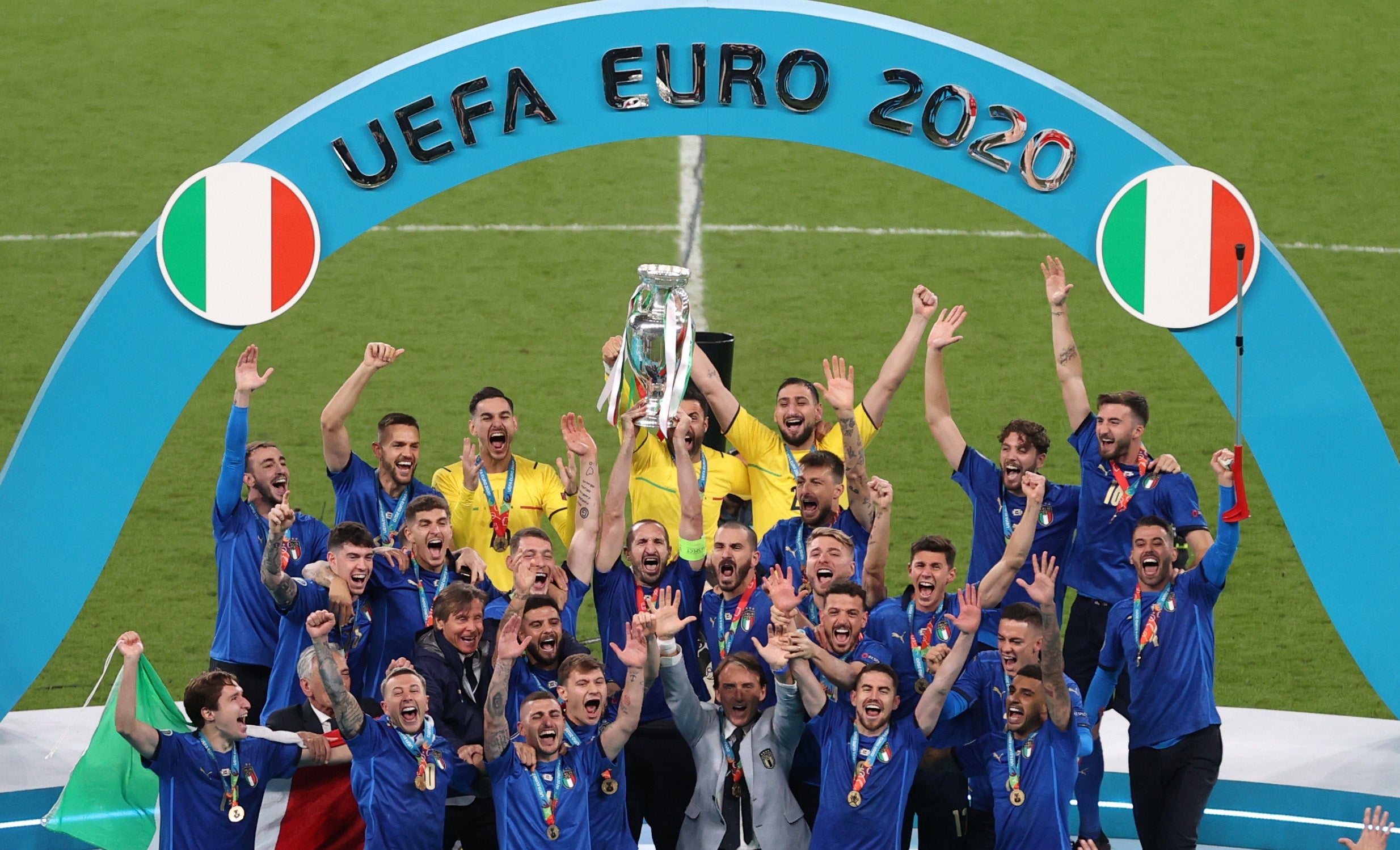 Italia conquista su segunda Eurocopa en la tanda de penaltis Italia conquista su segunda Eurocopa en la tanda de penaltis