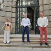 Raúl Orellana, alcalde de Órgiva, a las puertas de la Fiscalía Superior de Andalucía