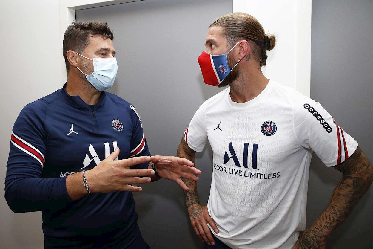 Ramos: "Mbappé tiene que ir al Madrid, pero ahora lo quiero en mi equipo" Ramos: "Mbappé tiene que ir al Madrid, pero ahora lo quiero en mi equipo"