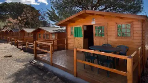 Bungalós en el camping de Cabopino (Marbella) Marbella lidera el destino de camping en Andalucía