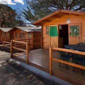 Bungalós en el camping de Cabopino (Marbella) Bungalós en el camping de Cabopino (Marbella)