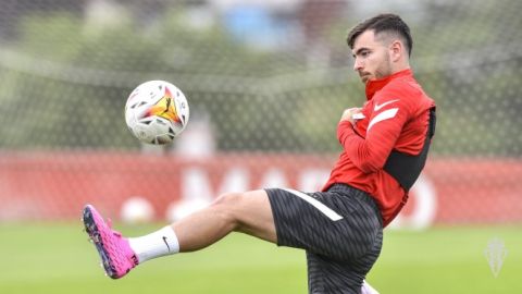 Victor Campuzano, jugador del Sporting.