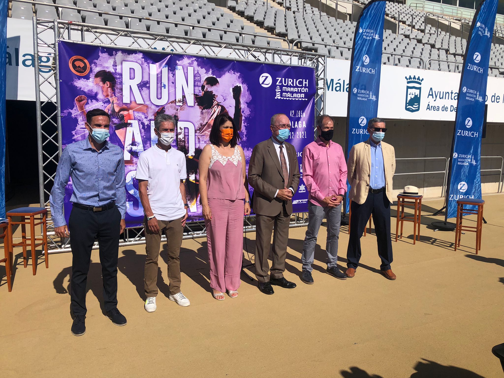 Se presentá la Zurich Maratón Málaga Se presentá la Zurich Maratón Málaga