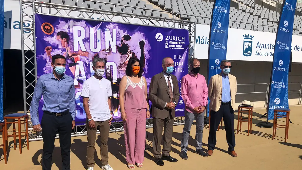 Se presentá la Zurich Maratón Málaga Se presentá la Zurich Maratón Málaga