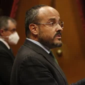 Alejandro Fernández, en una intervenció al Parlament. Alejandro Fernández, en una intervenció al Parlament.
