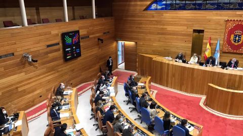 Hemiciclo Parlamento de Galicia 