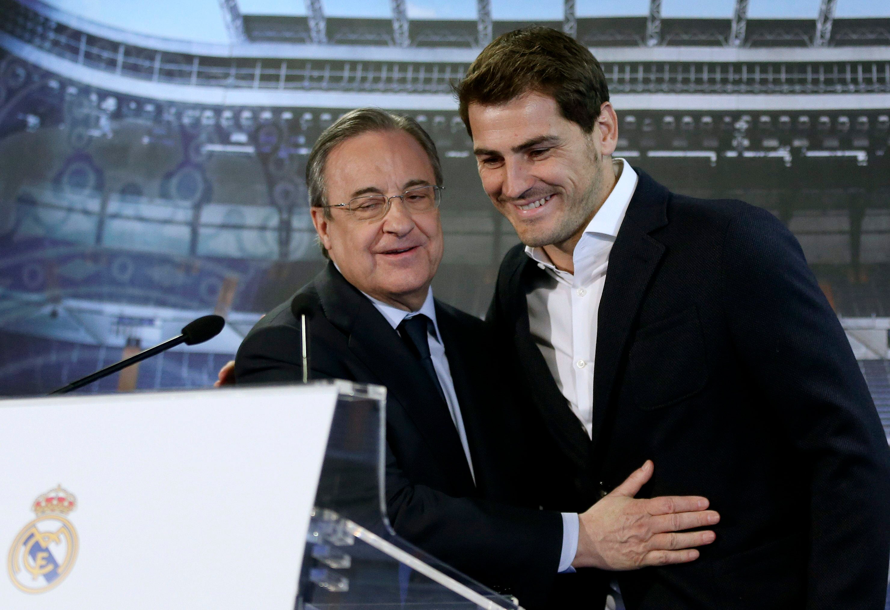 Florentino Pérez se defiende y señala quién grabó los audios en los que critica a Casillas y Raúl Florentino Pérez se defiende y señala quién grabó los audios en los que critica a Casillas y Raúl