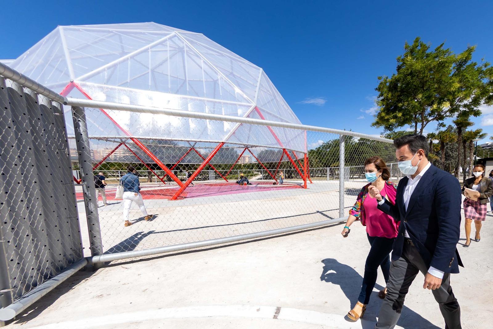 Ocio y Cultura en La Granja bajo una cúpula de 15 metros Ocio y Cultura en La Granja bajo una cúpula de 15 metros