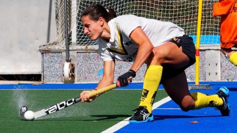 Beatriz P&eacute;rez, jugadora de la selecci&oacute;n espa&ntilde;ola de hockey hierba
