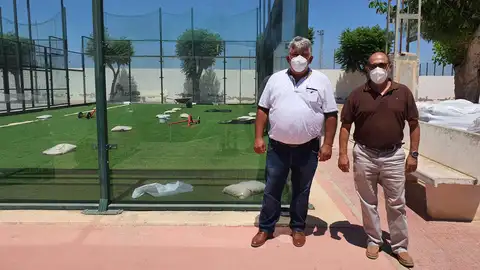 San Fulgencio inicia las obras de rehabilitación en varias zonas del municipio aún dañadas por la DANA san fulgencio