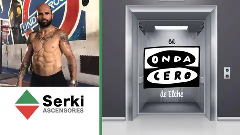 Kiko Martínez, protagonista de la sección 'Sube con Ascensores Serki'. Kiko Martínez, protagonista de la sección 'Sube con Ascensores Serki'.