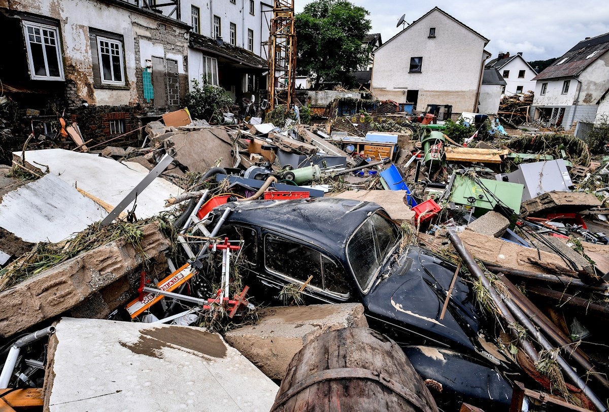 El devastador temporal de Alemania deja al menos 80 muertos El devastador temporal de Alemania deja al menos 80 muertos