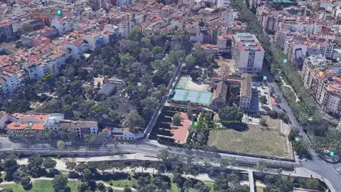 Vista actual del solar de Jesuitas Vista actual del solar de Jesuitas