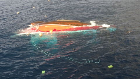 Pesquero hundido Maremi