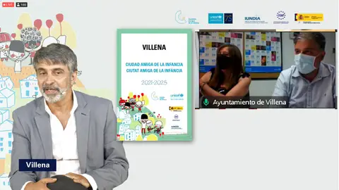 Reconocimiento a Villena por parte de UNICEF Reconocimiento a Villena por parte de UNICEF