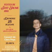 Clara Peya ofrecerá un concierto el día de Sant Jaume en Formentera